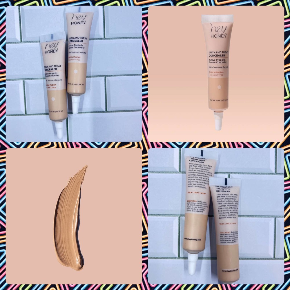 Hey Honey Trick and Treat Cream Concealer Bundle NEW Face Contour LOT